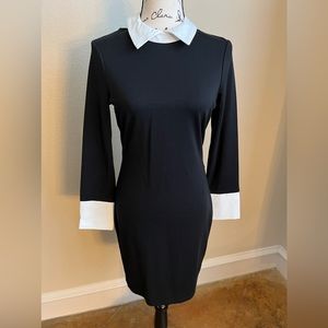 Black and white dress